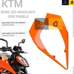 Ktm Led Headlight Side Mask Orange Lh & Rh For Duke 390 250. Fixed Price $54.99.