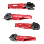 Red Mfp Front Rear Footpegs For Gsxr 1000 17 18 19 20 21 22. Fixed Price $97.16.