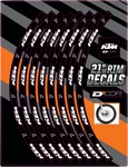 Dcor 40-80-204 Rim Decal Ktm Logo 21" Front. Fixed Price $35.95.