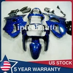 Blue Forged Carbon Fiber Fairings Kawasaki Ninja ZX6R 00-02/ZZR600 05-08 Us. Fixed Price $489.00.