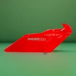 Genuine Used Ducati Superbike 999 749 Upper Half Fairing Right Red 48011831AA. Fixed Price $379.95.