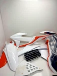 Ktm Acerbis & Oem Plastic Kit Fenders Number Plates Shrouds 19-22 125-450. Fixed Price $135.00.