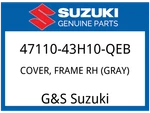 Suzuki Oem Part 47110-43H10-QEB Cover. Fixed Price $198.98.