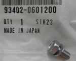 Qty Honda 70-24 Motorcycle Atv Scooter Flange Bolt Washer 6X12 93402-0601200. Fixed Price $24.99.