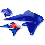 Cycra Powerflow Radiator Shrouds Blue, With Air Box Cover 1CYC-1778-62. Fixed Price $105.99.
