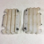2004 2005 Kawasaki KX250F Radiator Louvre Screen Guard Set White. Fixed Price $9.99.