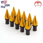 Universal Motorcycle 5MM Gold Spike Bolts Windscreen Fairing License Plate M5 Us. Fixed Price $16.35.