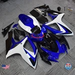 Fairing Kit For Suzuki GSXR600/750 2006 2007 Abs Injection Bodywork Blue White. Fixed Price $365.50.