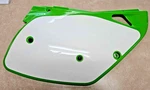 1992-1993 Genuine Kawasaki KX125/250 Right Side Cover. Fixed Price $100.00.