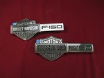Nos Oem Ford F150 Front Fender Harley Davidson Emblem 2006 - 07 Pair Lh. Fixed Price $199.99.