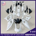 Fit For Yamaha Yzf R7 2022-2025 Unpainted Fairings Kit Abs Motorcycle Bodywork. Fixed Price $255.00.
