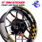 Rim Sticker Decals 17 Inch AA01 Set For Yamaha Yzf R6 99-20 14 15 16 18 19. Fixed Price $41.89.