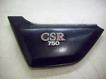 1983 To 84 Kawasaki CSR750 Left Side Frame Cover Oem. Fixed Price $28.00.