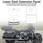 Lower Dash Extension Panel For Electra Glide Road Flht 89-07 Silver Us. Fixed Price $18.78.