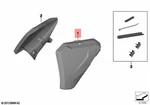 New Bmw Genuine K50 K51 0A11 0A21 0A31 0A41 Mudguard Rear Left 46638545047. Fixed Price $43.00.