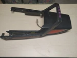 1985 Honda CB700SC Nighthawk Rear Cowl, Taillight, Grab Bar 772A0-MJ1-770. Fixed Price $70.00.