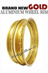 Kawasaki KX125 E2 1987 Aluminium (gold) Front + Rear Wheel Rim. Fixed Price $115.00.