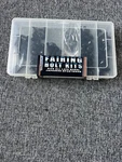 FBK-10 Universal Fairing Bolt Kit Black Kawasaki Honda Suzuki Yamaha Bmw Yana. Fixed Price $17.00.