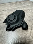 22 Ducati Monster 937 Left Side Engine Motor Cover Panel Plastic 46011682B. Fixed Price $14.99.