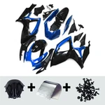 Blue Black Bodywork For Suzuki 2006 2007 GSXR600 GSXR750 Abs Fairings Kit. Fixed Price $379.95.