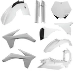 Acerbis Full Plastic Kit White - Fits: Ktm 125 Sx 2012. Fixed Price $149.99.
