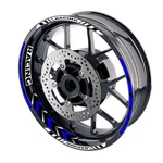 Run 17'' Rim Wheel Stickers Decal Kit For Yamaha FJ09 MT-09 Tracer 18-20 19. Fixed Price $31.06.