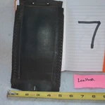 Harley Davidson Black Laced Leather Tank Panel P/n 61257-05 #7 T2. Fixed Price $75.00.