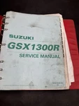 1999 Suzuki GSX1300R Motorcycle Service Manual Binder P/n 99500-39180-03E. Fixed Price $29.99.