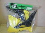 Ufo Rad Cover Set Suzuki RMZ250 2010-2018 / Yellow + Black. Fixed Price $29.96.