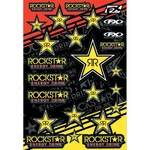 Factory Effex Rockstar Sticker Sheet 15-68702. Fixed Price $12.58.