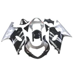 Silver Black Fairing Kit For Suzuki GSXR600 GSXR750 2000-2003 Abs Full Bodywork. Fixed Price $350.95.