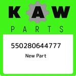 55028-0644-777 Kawasaki Cowling,fin,rh,l.green 550280644777, New Genuine Oem Par. Fixed Price $128.00.