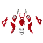 Kit Bodywork For Honda Grom MSX125 2016-2020 Plastic Fairings Red Silver. Fixed Price $199.95.