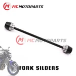 Silver Front Fork Sliders Protectors Yamaha MT07 FZ07 14 15 16 17 18 19 20. Fixed Price $46.29.