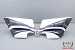2016 Harley Street Glide Cvo Side Cover Panel Set White Amethyst Black Licorice. Fixed Price $124.44.