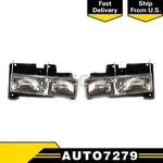 Tyc Left Right 2PCS Headlight Assembly For Chevrolet C1500 1990-1999. Fixed Price $100.67.