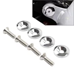 Flatside Gas Tank Bolt Mount For Harley Softail Springer Fat Boy Fxst Flst 91-99. Fixed Price $17.18.
