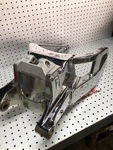 2003-2004 Honda CBR600RR Chrome Swing Arm Assembly Used 03-04. Fixed Price $500.00.