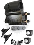 Vintage Air Compac Heater / Defrost Kit Polished 3 Knob Control Ducts & Louvers. Fixed Price $1690.89.
