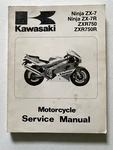 Oem Kawasaki 1991-1992 Ninja ZX7R ZXR750/R Service Manual Book 99924-1139-02. Fixed Price $29.50.