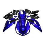 Injection Blue Black Fairings Kit For Kawasaki Ninja ZX14R 2006-2011 Bodywork. Fixed Price $380.95.