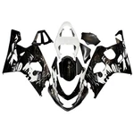 White Black Fairing Kit For 2004 2005 Suzuki GSXR600 GSXR750 K4 Plastic Bodywork. Fixed Price $473.95.