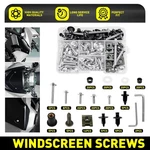194PCS For Suzuki GSX1300R/R600/R750 SV650 Complete Fairing Screws Bolts Silver. Fixed Price $25.64.