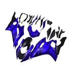 Injection Blue Black Bodywork For Yamaha YZF600-R6 2017 -2021 YZF-R6 Fairing Kit. Fixed Price $464.95.