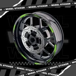 Green 17'' Rim Wheel Sticker Decal Strip Tape L02B For Ducati Monster 400. Fixed Price $36.50.