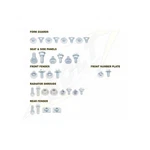 Bolt Plastic Fixing Screw Kit Honda Crf 250 2014 - 2017 450 2013 2016. Fixed Price $29.01.