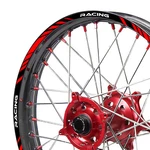 Red STRIPE2 Dirt Bike Wheel Decal Stickers For Honda Crf 250L 2013-2020 16 17. Fixed Price $33.31.