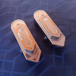 1991-99 Fxd/fxwg Chrome Swing Arm Axle Covers. Oem Harley-davidson #45157-97. Fixed Price $44.95.