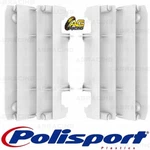Polisport Radiator Louvres Grills White For Yamaha Yz 125 2018 Motocross Enduro. Fixed Price $38.99.