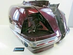 06-08 Honda Goldwing Genuine Saddlebag + Trim Lights Red Set. Fixed Price $299.00.